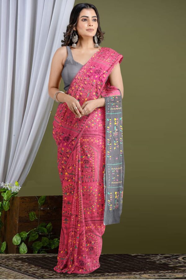 Modhuboni Print Saree