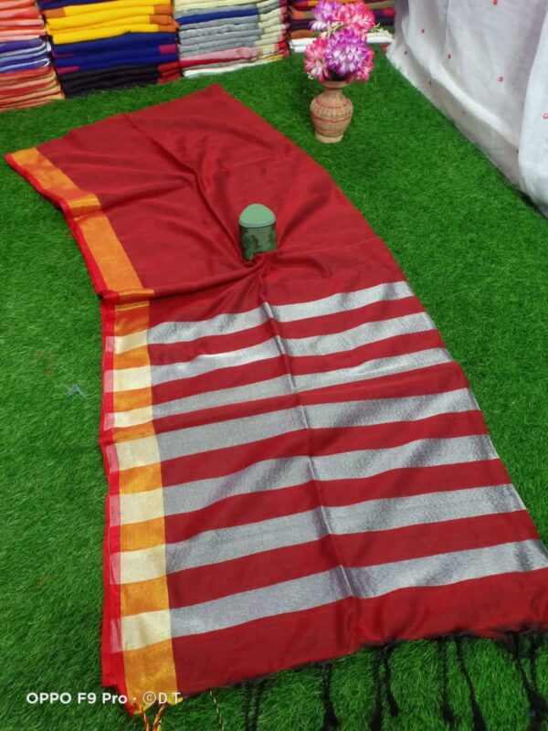Handloom Sico Khadi Saree