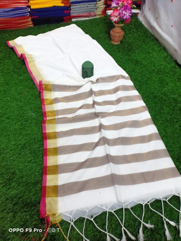 Handloom Sico Khadi Saree