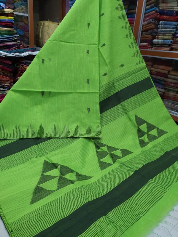 Handloom Ghicha Temple Saree