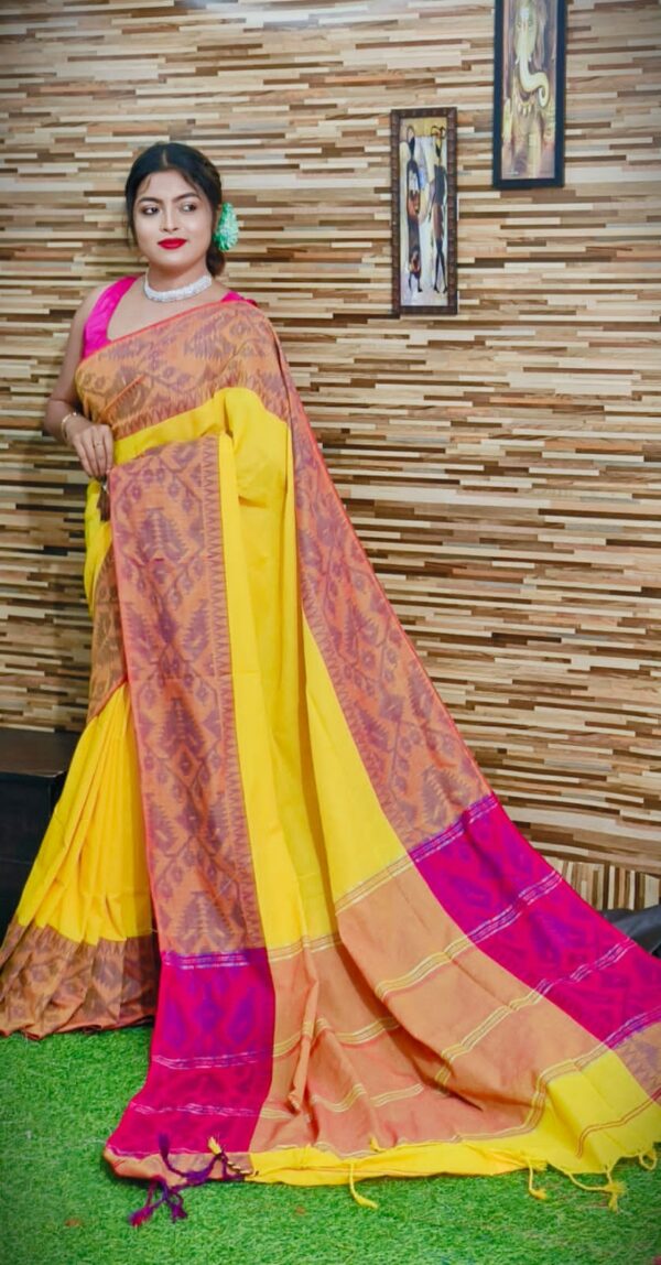 Handloom Karat Khadi Saree